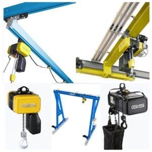 Plačiausia kėlimo įrangos gama kranams